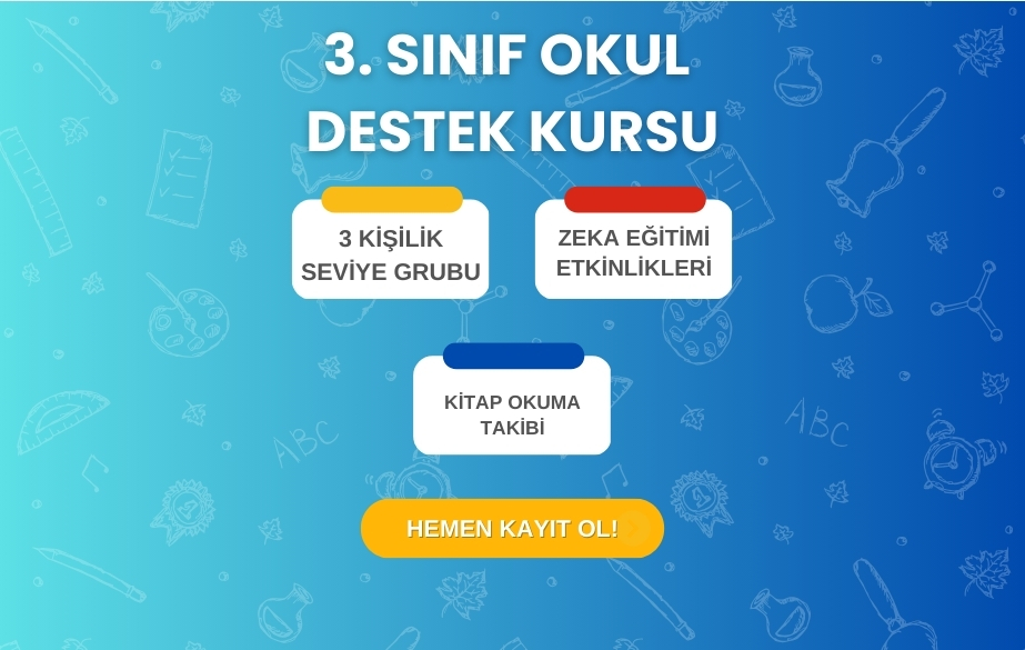 3 Sinif Okula Desket Kursu 3 Sinif Okula Desket Kursu