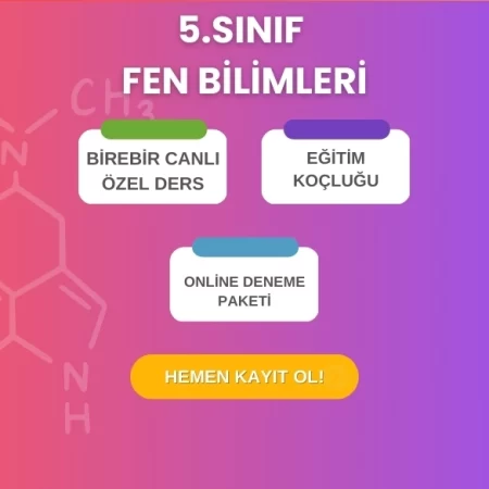 5. Sınıf Fen Bilimleri Kursu