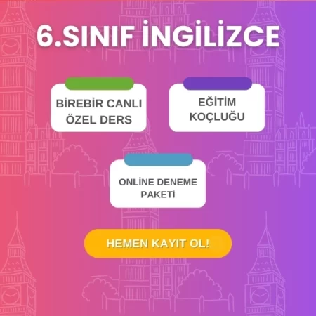 6. Sınıf İngilizce Kursu