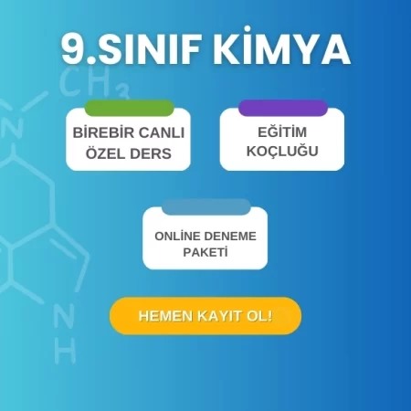 9. Sınıf Kimya Kursu