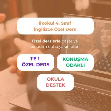 İlkokul 4. Sınıf İngilizce Özel Ders