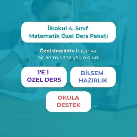 İlkokul 4. Sınıf Matematik Özel Ders