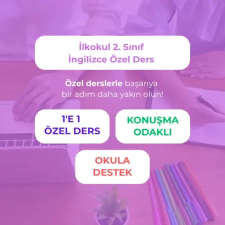 İlkokul 2. Sınıf İngilizce Özel Ders