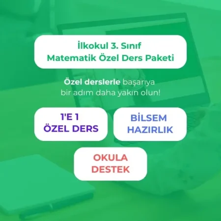 İlkokul 3. Sınıf Matematik Özel Ders