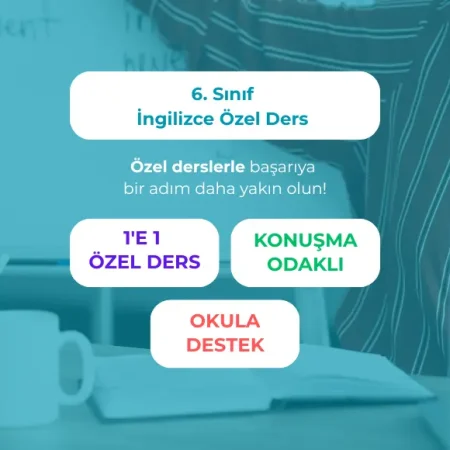 Ortaokul 6. Sınıf İngilizce Özel Ders