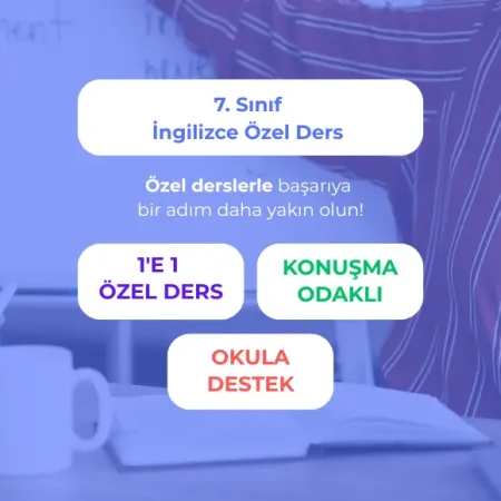 Ortaokul 7. Sınıf İngilizce Özel Ders