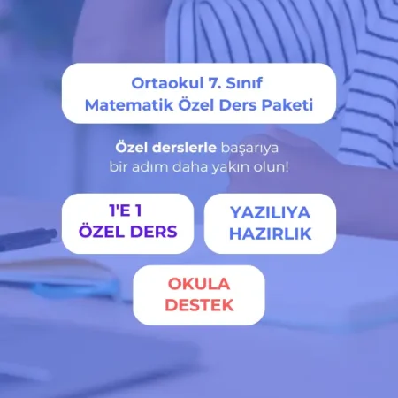 Ortaokul 7. Sınıf Matematik Özel Ders